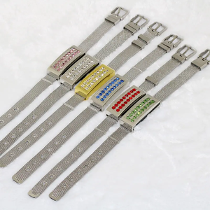 Xoay đồ trang sức USB Flash Drive 2.0 8GB 16GB <span class=keywords><strong>32GB</strong></span> Bộ nhớ lưu trữ kim loại bút Vòng đeo tay Pendrive dây đeo cổ tay với pha lê - Product Image 6