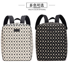 2025 Designer Unisex Jacquard Textur Büro Pendel rucksack Modernes Vintage-Konzept für Urban Travel Zipper Closure Polyester - Product Image 5