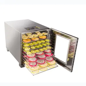 Secador de alimentos automático para uso doméstico, deshidratante para frutas e vegetais, máquina pequena de secagem de frutas