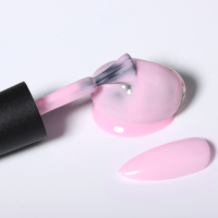 Vernis à Gel Super Nude Blanc Rose Neutre Couleurs Transparentes OEM 15ml logo Marque Privée Printemps Été Salon de Mode Gel Uv
