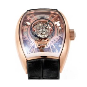 Limited edition rose gold case skeletonized tourbillon design diver power Reserve Men's <b>automatic</b> mechanical sports Watch 26 - Product Image 1