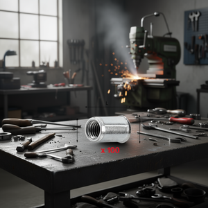 Inserto roscado 995 Ac de acero con rosca interna métrica para reparación de metales x100 - Product Image 2