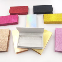 Boîte d'emballage de cils pour boîte de livre de cils Emballage et étuis à cils Vendeur en papier Boîtes à cils pour les yeux