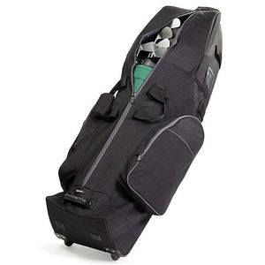 Bolsa de viaje para palos de golf plegable y ligera de fábrica BSCI con ruedas y amplio espacio de almacenamiento - Product Image 1