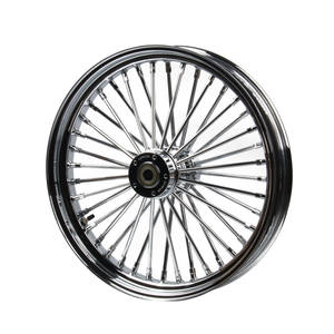 Rines Delanteros y Traseros Negros Brillantes Electrochapados <span class=keywords><strong>para</strong></span> <span class=keywords><strong>Harley</strong></span>-<span class=keywords><strong>Davidson</strong></span> Glide - Product Image 5