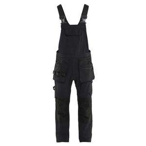 BLAKLADER - 262016459900D92 Peto de babero 4 vías elástico Black - EAN 7330509909034 WORK OVERALLS - Product Image 1