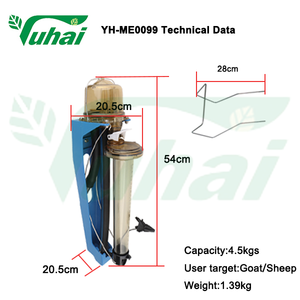 Medidor digital de leite de garrafa waikato, sistema medidor de fluxo de leite ovelha, tipo gancho - Product Image 5