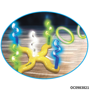 Ferrule trò chơi Toddler ném vòng nhựa quăng trò chơi trẻ em Đồ chơi với ánh sáng - Product Image 4