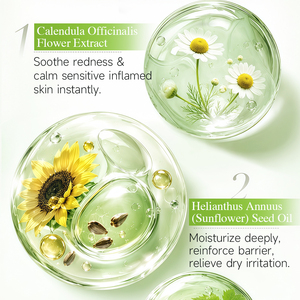 Icesea: Crema con Estratto di Calendula, Proprietà Lenitive e Riducenti Arrossamenti per Donne, OEM/ODM - Product Image 6
