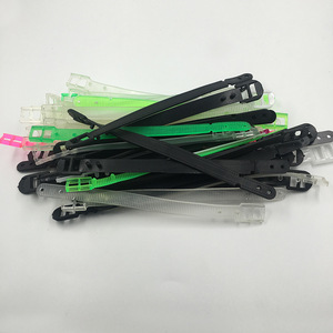 สายคล้องคอ PVC ขนาด 15 ซม. 17 ซม. 19 ซม. สายคล้องบัตรแบบนิ่ม สีสันสดใส ผลิตด้วยวิธีฉีดพลาสติกใส - Product Image 3