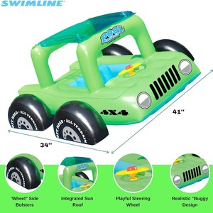 Flotador Inflable <span class=keywords><strong>para</strong></span> <span class=keywords><strong>Piscina</strong></span> con Forma <span class=keywords><strong>de</strong></span> Camioneta Todoterreno <span class=keywords><strong>para</strong></span> Niños, Flotador <span class=keywords><strong>de</strong></span> Natación <span class=keywords><strong>para</strong></span> Bebés, Asiento Flotante <span class=keywords><strong>para</strong></span> Niños Pequeños <span class=keywords><strong>para</strong></span> <span class=keywords><strong>Piscina</strong></span> - Product Image 3