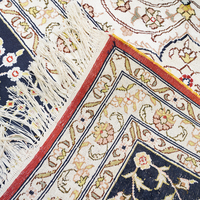 9x12ft Coût Élégant Antique Toronto Effet Acheter En Ligne Inde À La Main De Turquie Tapis En Soie