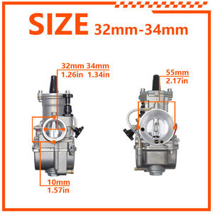 PWK <b>Carburetor</b> Choke 24/26/28/30/32/34mm for Modified Beach and Off-Road Motorcycles Carburator Motorcycle Racing <b>Carburetor</b> - Product Image 4