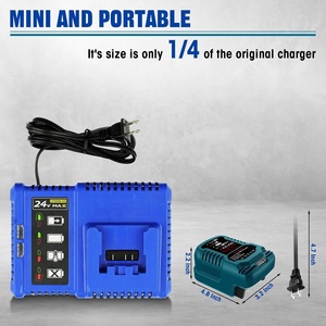 Mini Cargador Rápido para <span class=keywords><strong>Batería</strong></span> Kobalt de 24V, Compatible con Baterías de Litio Kobalt de 24 Voltios KB624-03 KB524-03 KB424-03 - Product Image 6