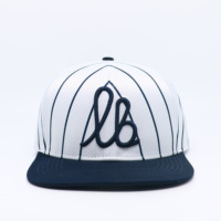Topi Snapback 6 Panel Custom Model ODM dengan Logo Bordir 3D, Gaya Sport Fashion Y2K, Bahan Katun dan Poliester Bergaris
