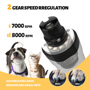 SiMAiSHEN-M3 <span class=keywords><strong>Prix</strong></span> de gros usine MOQ 10 pièces Ponceuse à ongles électrique durable et silencieuse Groom Pro 240 minutes d'autonomie - Product Image 5