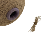 Fil doublement recouvert en nylon et élasthanne de qualité AA 1202020, technique de couleur personnalisée pour le tricotage de chaussettes