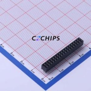 FFH20001-D36S1004K6K Pin Socket Through hole Component (THT),P=2mm Connector 2x18P 2mm 2mm Square Hole - Product Image 1