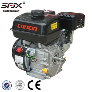 Longxin/longs g200f 6.5hp 200cc 1/2, redutor, motor a gasolina manual de refrigeração a ar