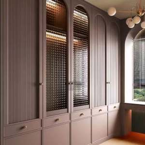 Nouvelle bibliothèque de rangement de style chinois, structure stable, armoire de salon, armoire de couloir, meubles sur mesure - Product Image 5