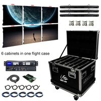 Panneau de Module d'affichage Led Smd 2121 Rgb Matrix 3 en 1 64x64 250x250mm P3.91 P4 P5, prix le plus bas, même qualité