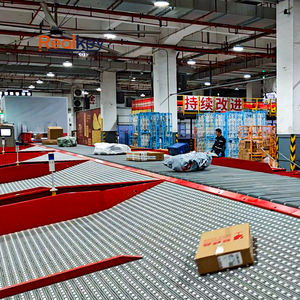 नए रियल की संकीर्ण बेल्ट सॉर्टर उच्च थ्रूपुट 8000pph स्वचालित पार्सल सॉर्टिंग सिस्टम ईकॉमर्स वेयरहाउस लॉजिस्टिक्स - Product Image 4