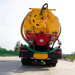 Camión de Succión de Aguas Residuales Eléctrico de 25000 Litros, Limpiador de Alcantarillado, Volcador de Tanques Sépticos, Drenaje de Aguas Residuales, 8*4, EURO 4 - Product Image 1