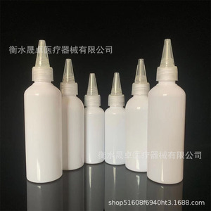 ขวดพลาสติก 100 มล., ขวด PET สีขาวปากแคบ, ขวดบรรจุสี, ผู้ผลิตขวดพลาสติกปากแหลม - Product Image 5