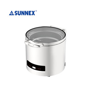 Chauffe-plat électrique Sunnex 110V avec température réglable, en acier inoxydable, pour buffet - Product Image 1