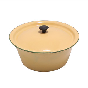 Juego de cuencos de almacenamiento grandes Esmalte duradero con características sostenibles Sopa de camping Patrón de mezcla de arroz Metal Plástico Acero <span class=keywords><strong>Porcelana</strong></span> - Product Image 4
