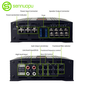 ODM sennuopu รถ<span class=keywords><strong>4ch</strong></span> A6004, เครื่องขยายเสียงรถยนต์ DSP <span class=keywords><strong>AMP</strong></span> <span class=keywords><strong>Class</strong></span> <span class=keywords><strong>D</strong></span> - Product Image 2