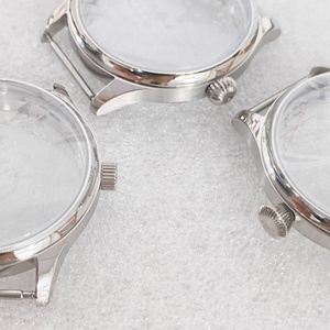 Pièces de rechange pour boîtier de montre en acier inoxydable 40 mm à fond transparent pour mouvements <span class=keywords><strong>ETA</strong></span> <span class=keywords><strong>6497</strong></span>/6498 ST3600/ST3620, personnalisées et légères - Product Image 2