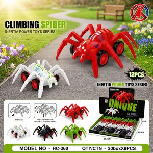 Voiture RC Araignée Grimpante à Inertie, Véhicule Jouet à Friction en ABS, Mini Voiture Cascadeuse à 8 Pattes pour Enfants - Product Image 3