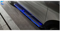 Marchepied latéral en alliage d'aluminium noir avec éclairage LED pour BYD Sealion 6 Seal / Song Plus 2023, accessoires extérieurs pour voiture