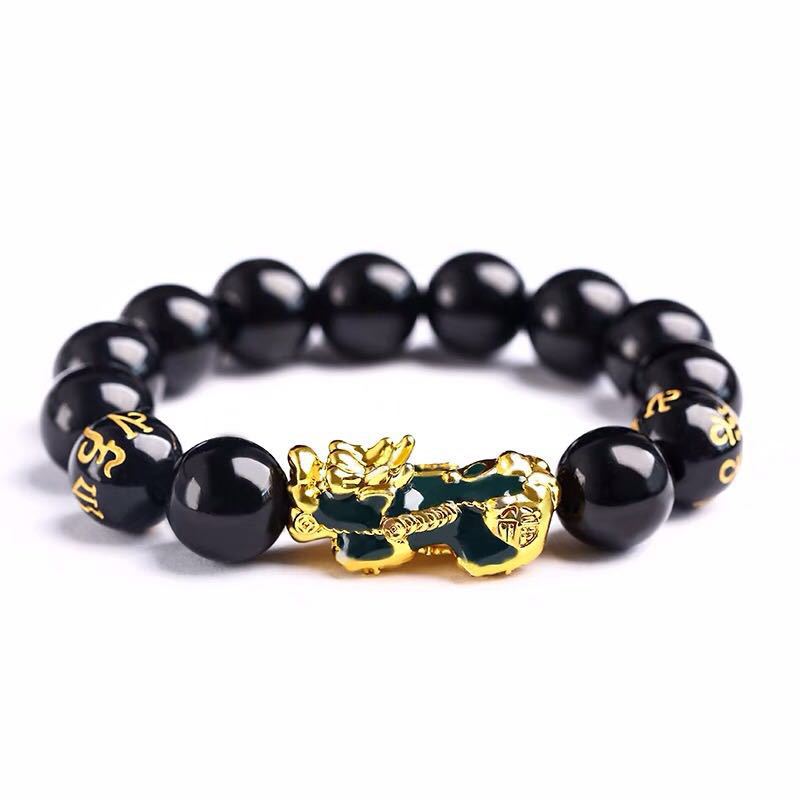 Noir 10mm Onyx Couleur Pixiu b v b