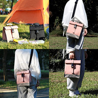 Tas Pendingin Makan Siang Klasik Ramah Lingkungan Mewah dengan Logo Kustom untuk Sekolah, Kerja, Perjalanan - Tas Jinjing Tahan Air, Tahan Lama, Dapat Dilipat
