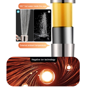 304 Stainless Steel <strong>High</strong> <strong>Pressure</strong> Handheld Shower Head 3 Modes Large Flow <strong>Sprayer</strong> Shower <strong>Faucet</strong> Bathroom Accessories Shower Head - Product Image 4