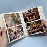 Personalisiertes Liebes-Erinnerungs-Gästebuch Elegantes Hochzeitsalbum Großes Scrapbook Selbstklebendes Hardcover Handgefertigt Großbestellung