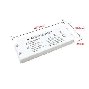 Alimentation LED 4-en-1 dimmable UL/CUL 60W CV 0-10V/1-10V/10V PWM/Potentiomètre pour bande LED 100-277VAC-DC 12V 24V 48V IP20 - Product Image 2
