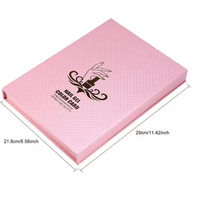 Livre d'échantillons professionnel de 216 couleurs pour ongles, nuancier de couleurs pour ongles, catalogue pour artistes et salons de manucure