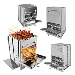 Baiyuheng vente en gros nouveau design coupe-vent mini réchaud de camping portable - Product Image 1