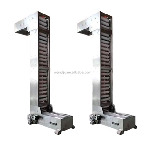 מסוע שרשרת פלסטיק עם חצאית ומחסום, מעלית שרשרת פלסטיק להובלת חומרים בקווי עיבוד - Product Image 6