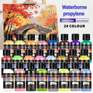 OSBANG Vente directe d'usine Ensemble de pigments à base d'eau pour la peinture pour enfants et l'art acrylique d'<span class=keywords><strong>artiste</strong></span> sur cuir - Product Image 5