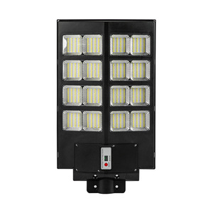 Outdoor Waterproof Security Solar Street <b>Lights</b> Lamp With <b>Motion</b> <b>Sensor</b> and Remote for Yard Garage Driveway WD-240709 Integrated - Product Image 4