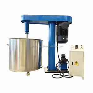 500-1000L Variable Speed Paint Dispersion Mixing Machine 15KW High speed Ink Disperser Coatings Dispersing Dissolving Dissolver
