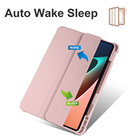 Étui de protection antichoc en TPU à quatre coins pour tablette Xiaomi Pad 5/5Pro6/6Pro/7/7Pro/8/8Pro avec support pliable multi-angles