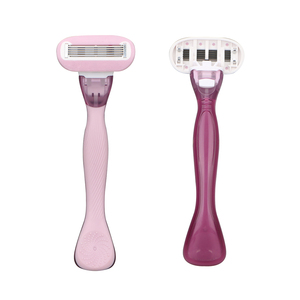 High Quality 5 Blade Swedish Stainless Steel Ergonomic Metal Handle Manual Razor for Body & Face Use