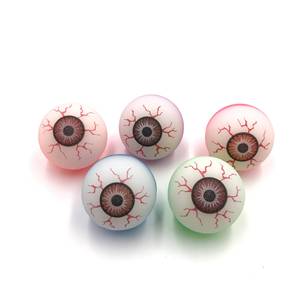 Phát Sáng Trong Bóng Tối Nhãn Cầu 27/32/45Mm Bouncy Bóng Halloween Nguồn Cung Cấp Đồ Chơi Kinh Dị Sáng Đáng Sợ Bóng Trẻ Em Đồ Chơi Quà Tặng Nhãn Cầu - Product Image 2