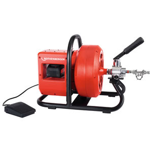 Limpiador de drenaje inalámbrico Rothenberger Rodrum VarioClean en conjunto - Product Image 2