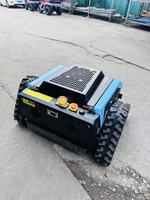Tondeuse à gazon télécommandée USA Europe DDP CE RC pour pentes, robotiseuse sur chenilles EPA